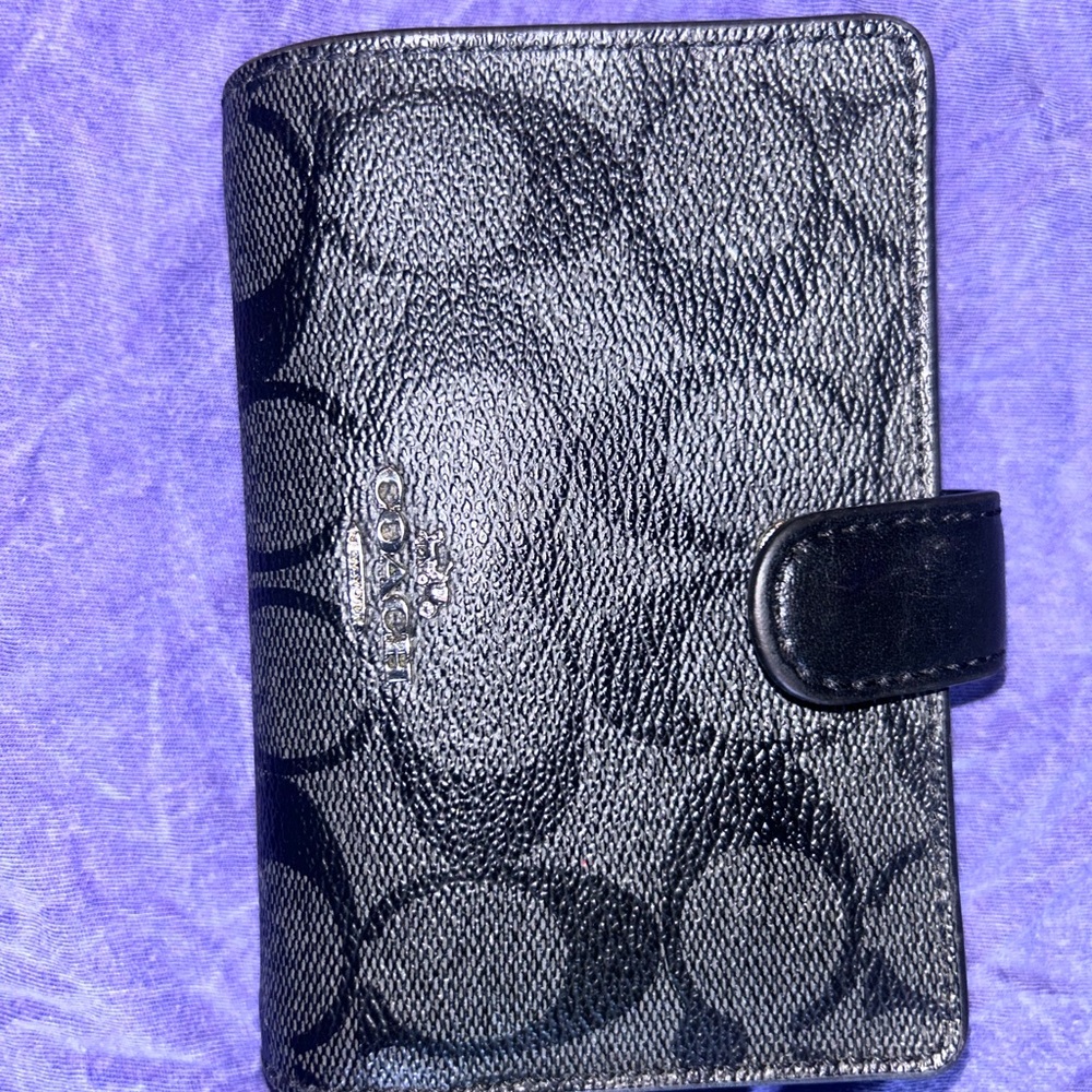 Coach Black wallet & Card Holder
